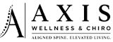 Axis Wellness and Chiro logo featuring a stylized letter A